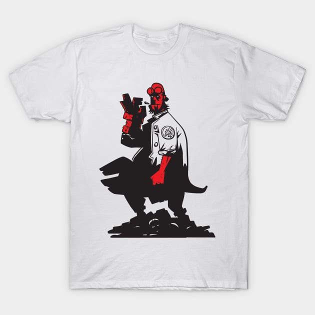 Hellboy T-Shirt by Komigato